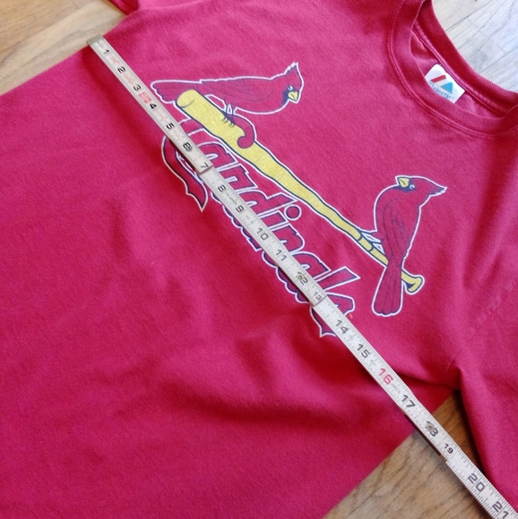 Majestic St. Louis Cardinals Albert Pujols Shirt Adult Small Medium - Picture 3 of 9